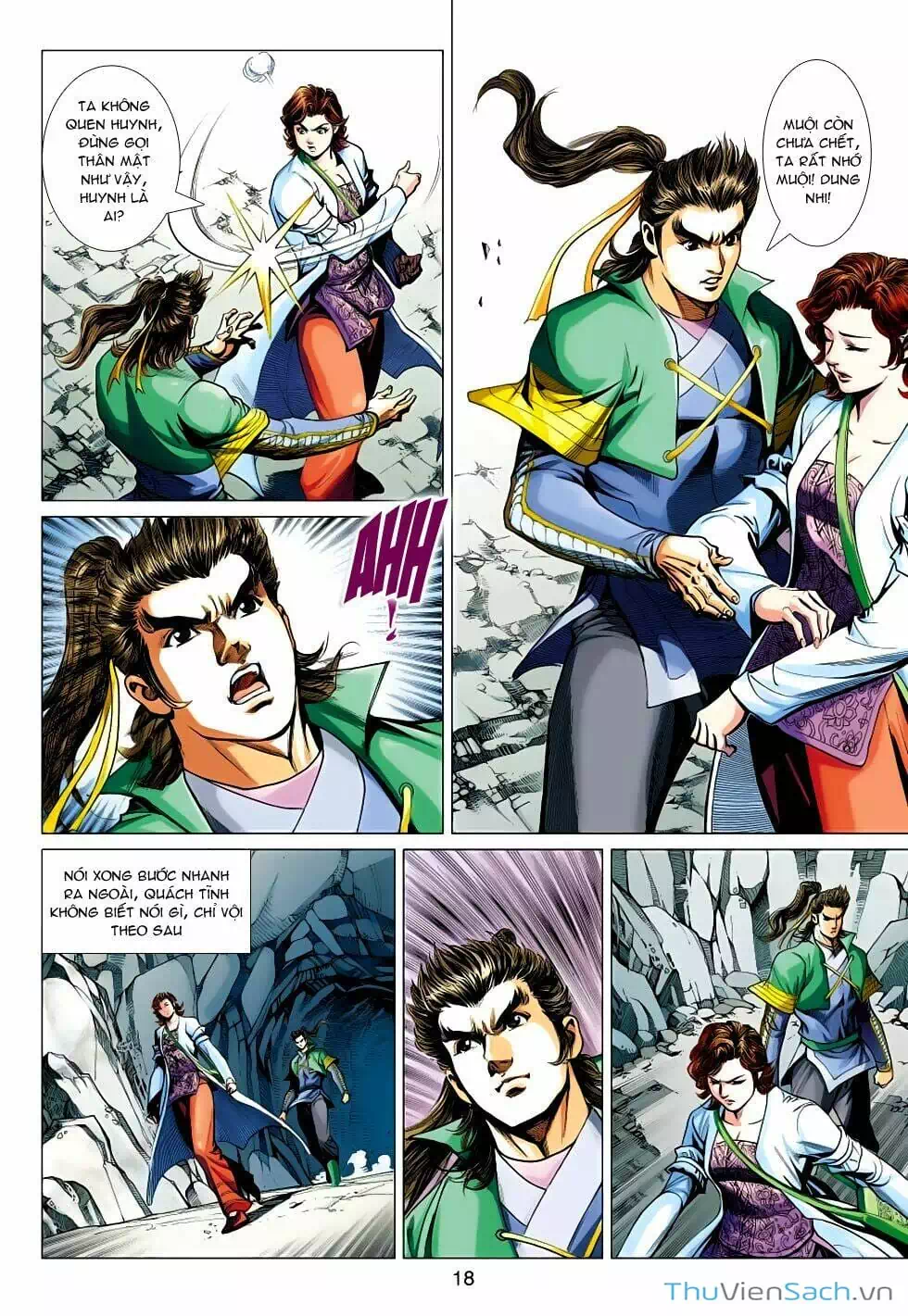Truyện Tranh Anh Hùng Xạ Điêu - Manhua trang 4
