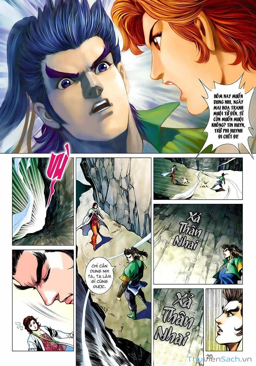 Truyện Tranh Anh Hùng Xạ Điêu - Manhua trang 4