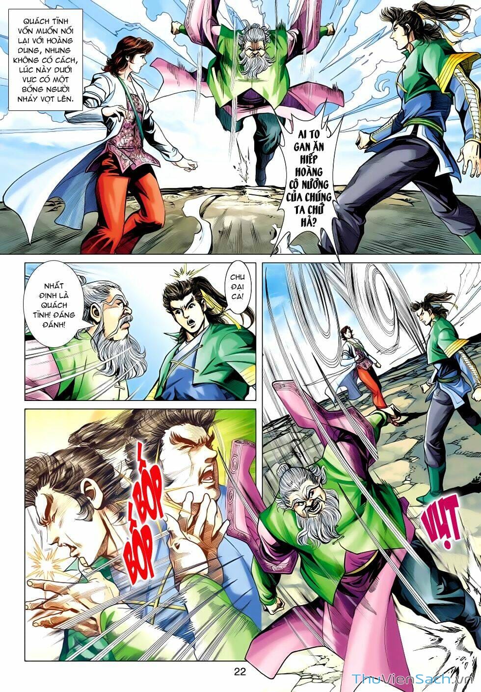 Truyện Tranh Anh Hùng Xạ Điêu - Manhua trang 4