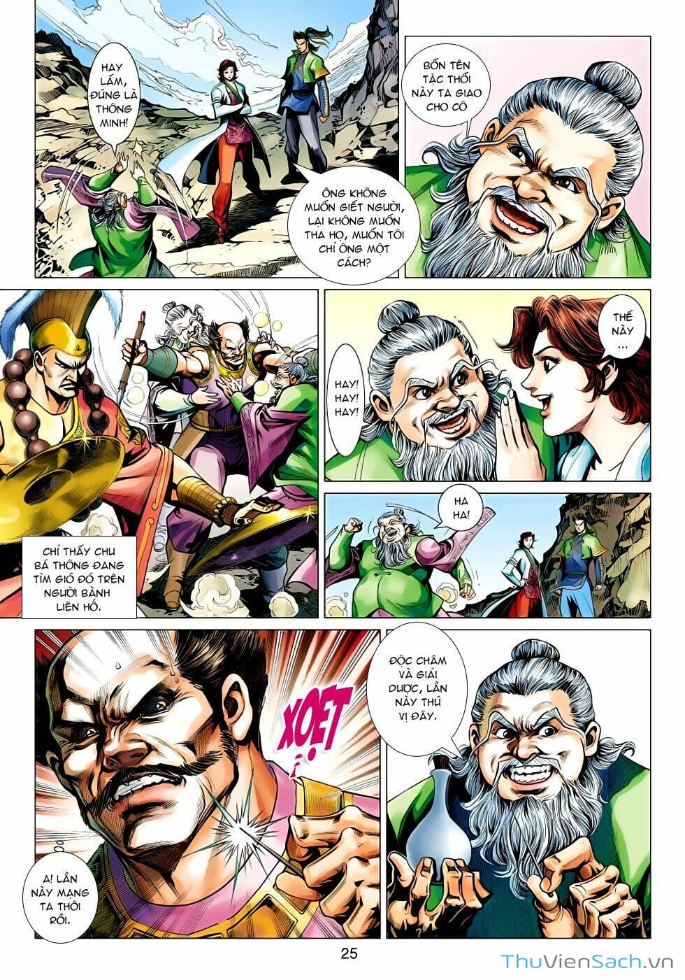 Truyện Tranh Anh Hùng Xạ Điêu - Manhua trang 4