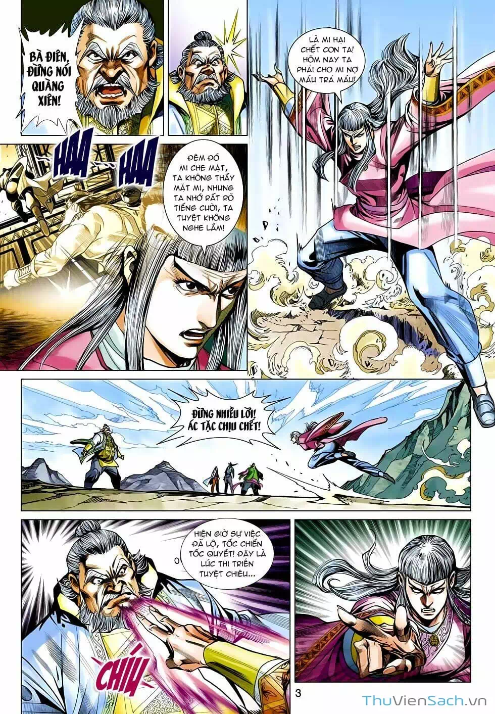 Truyện Tranh Anh Hùng Xạ Điêu - Manhua trang 4