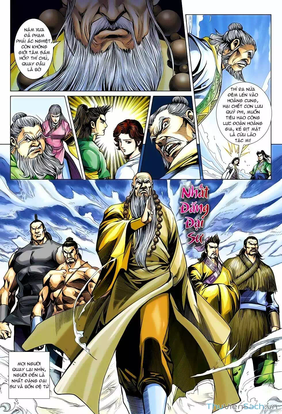 Truyện Tranh Anh Hùng Xạ Điêu - Manhua trang 4