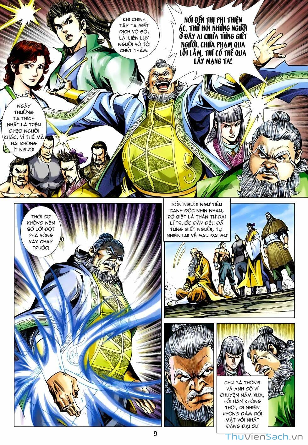 Truyện Tranh Anh Hùng Xạ Điêu - Manhua trang 4