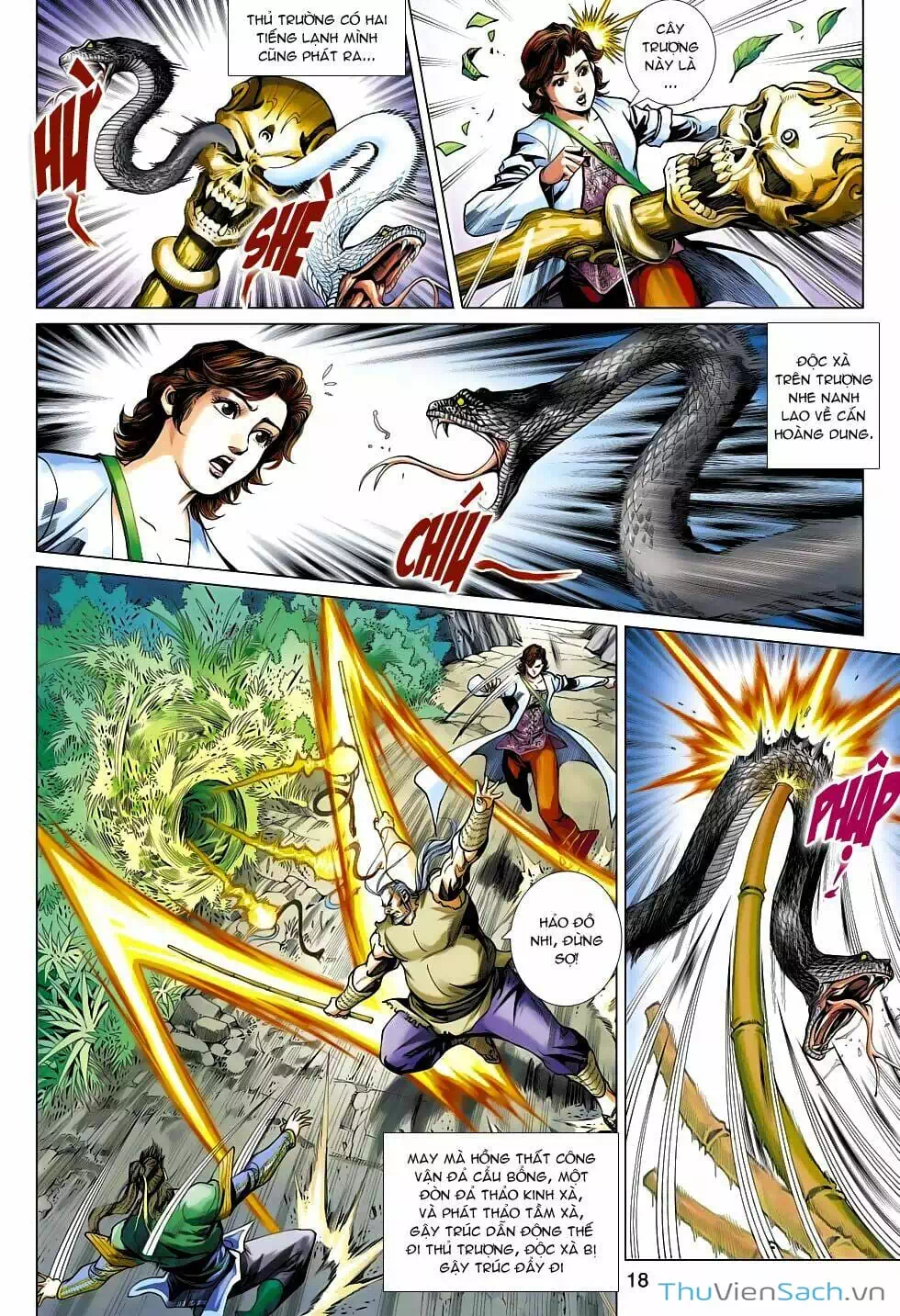 Truyện Tranh Anh Hùng Xạ Điêu - Manhua trang 4