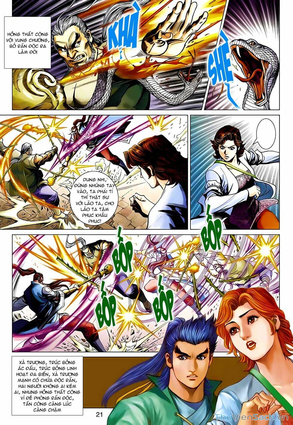 Truyện Tranh Anh Hùng Xạ Điêu - Manhua trang 4