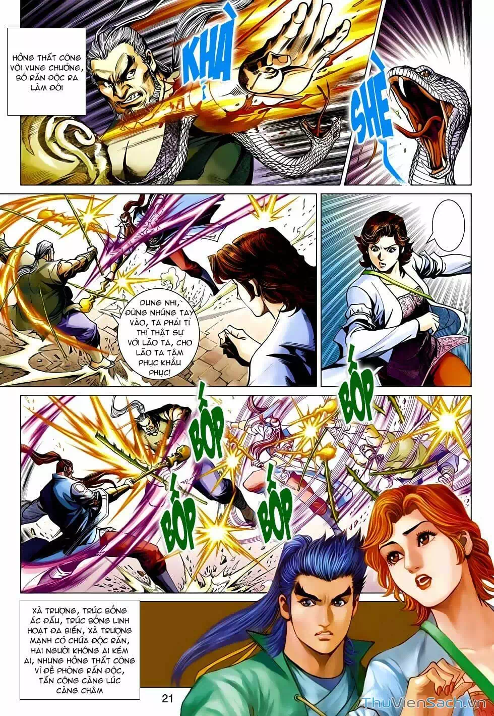 Truyện Tranh Anh Hùng Xạ Điêu - Manhua trang 4