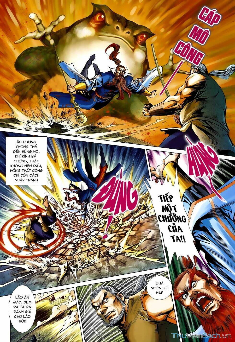 Truyện Tranh Anh Hùng Xạ Điêu - Manhua trang 4