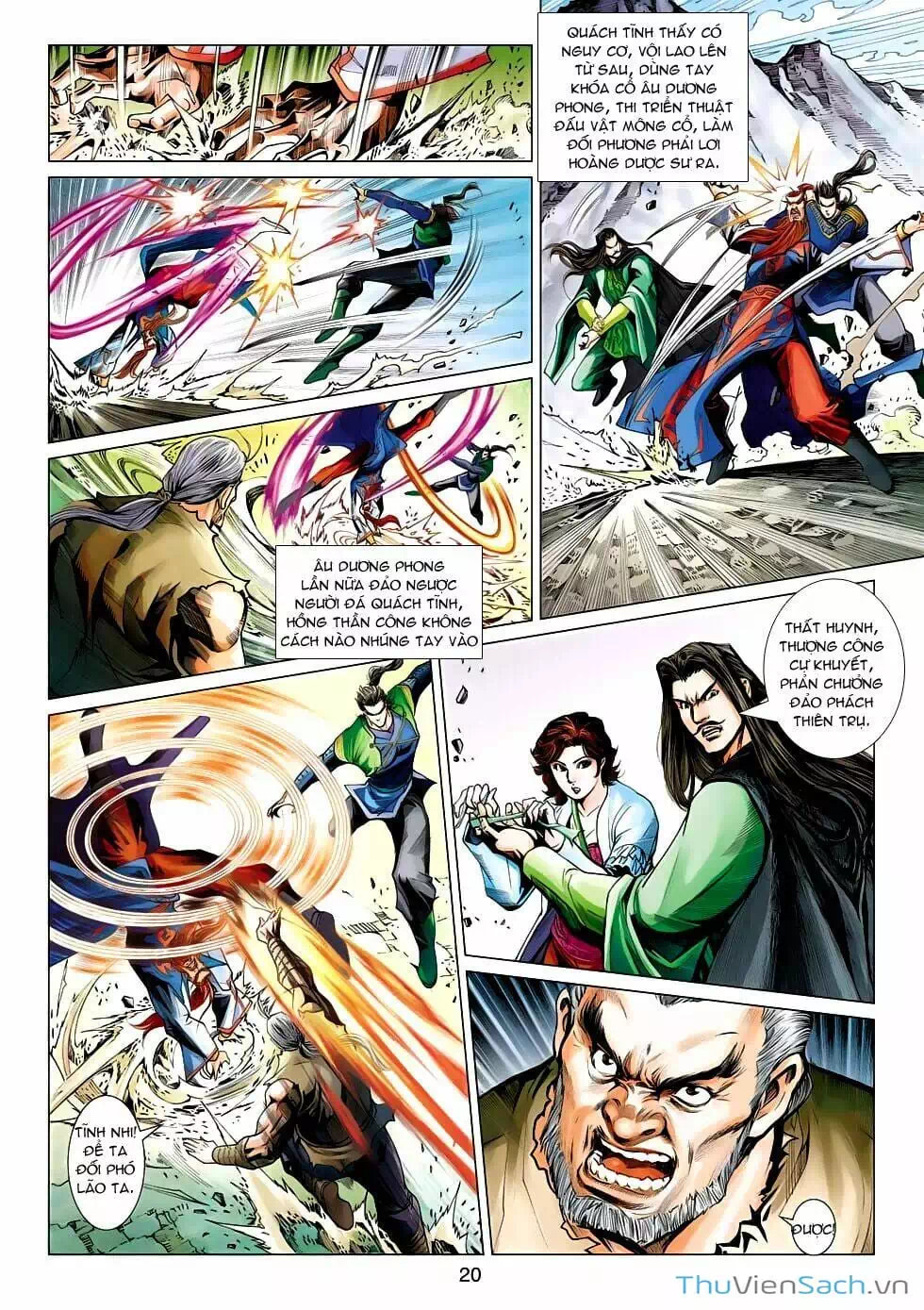 Truyện Tranh Anh Hùng Xạ Điêu - Manhua trang 4
