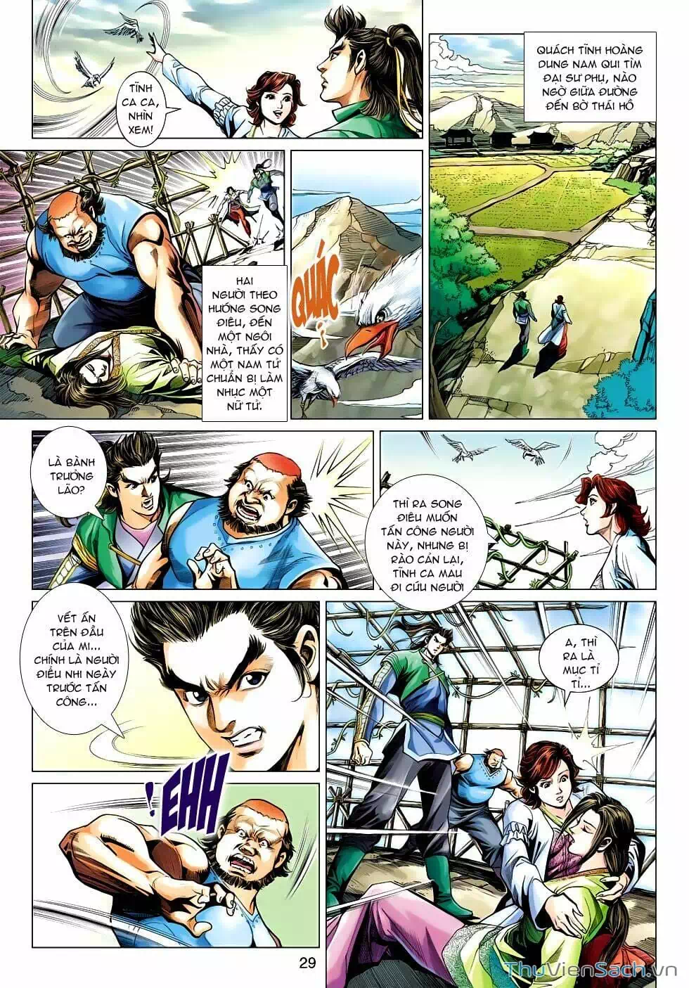 Truyện Tranh Anh Hùng Xạ Điêu - Manhua trang 4