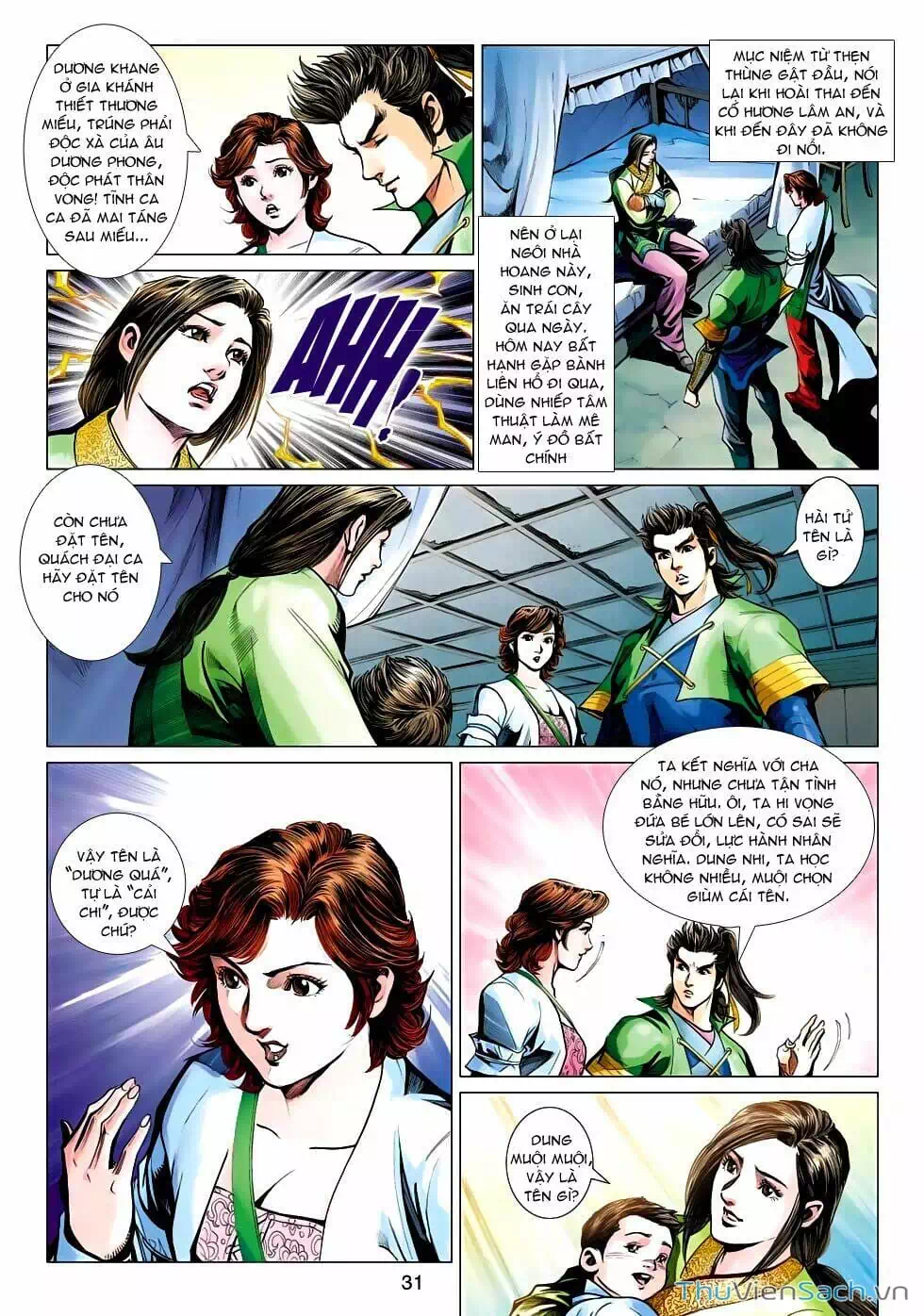 Truyện Tranh Anh Hùng Xạ Điêu - Manhua trang 4