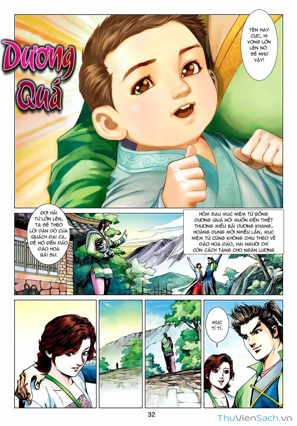 Truyện Tranh Anh Hùng Xạ Điêu - Manhua trang 3291