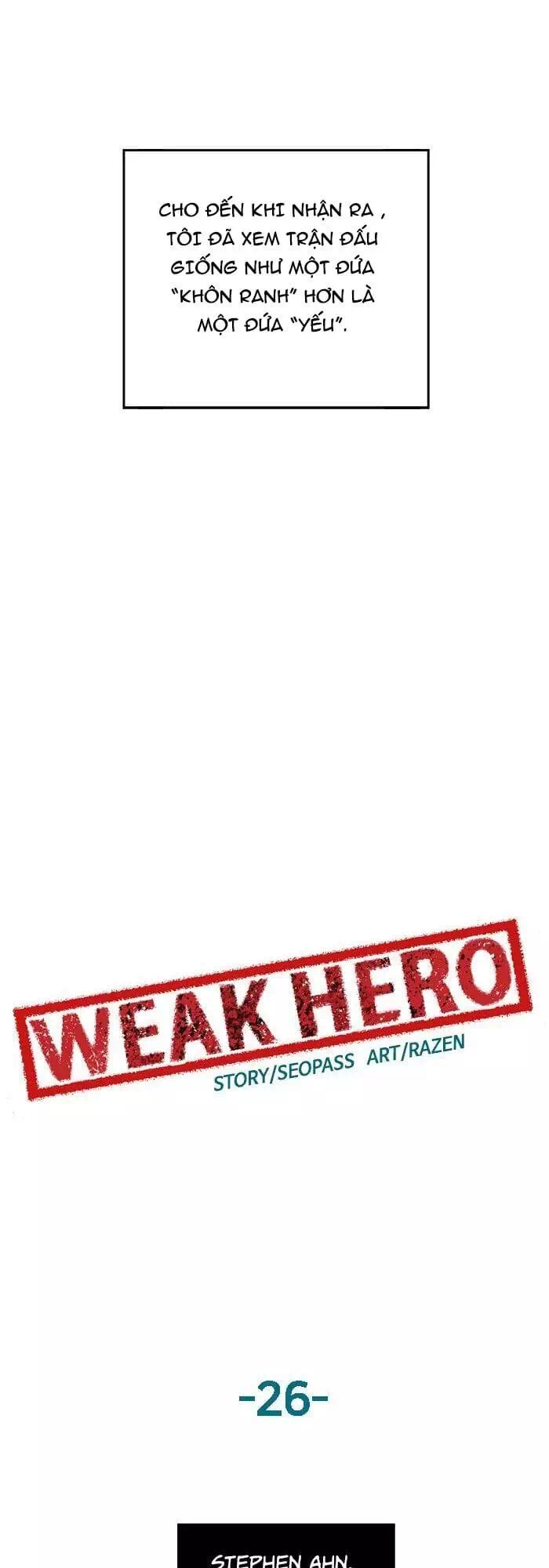 Truyện Tranh Anh Hùng Yếu - The Weakest Hero trang 5