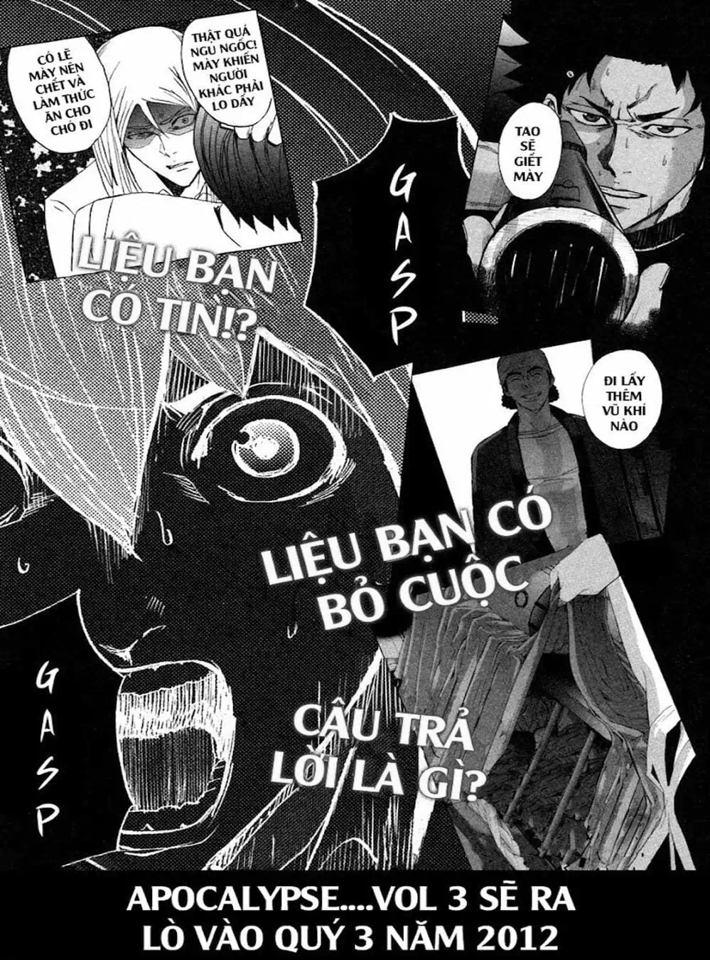 Truyện Tranh Pháo Đài Khải Huyền - Apocalypse No Toride trang 6