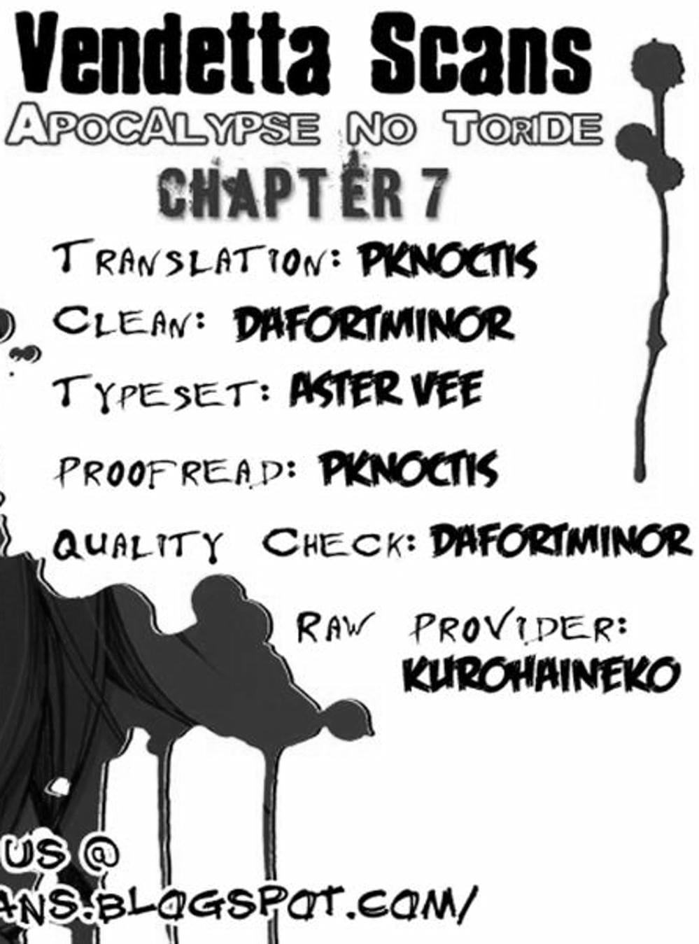 Truyện Tranh Pháo Đài Khải Huyền - Apocalypse No Toride trang 6