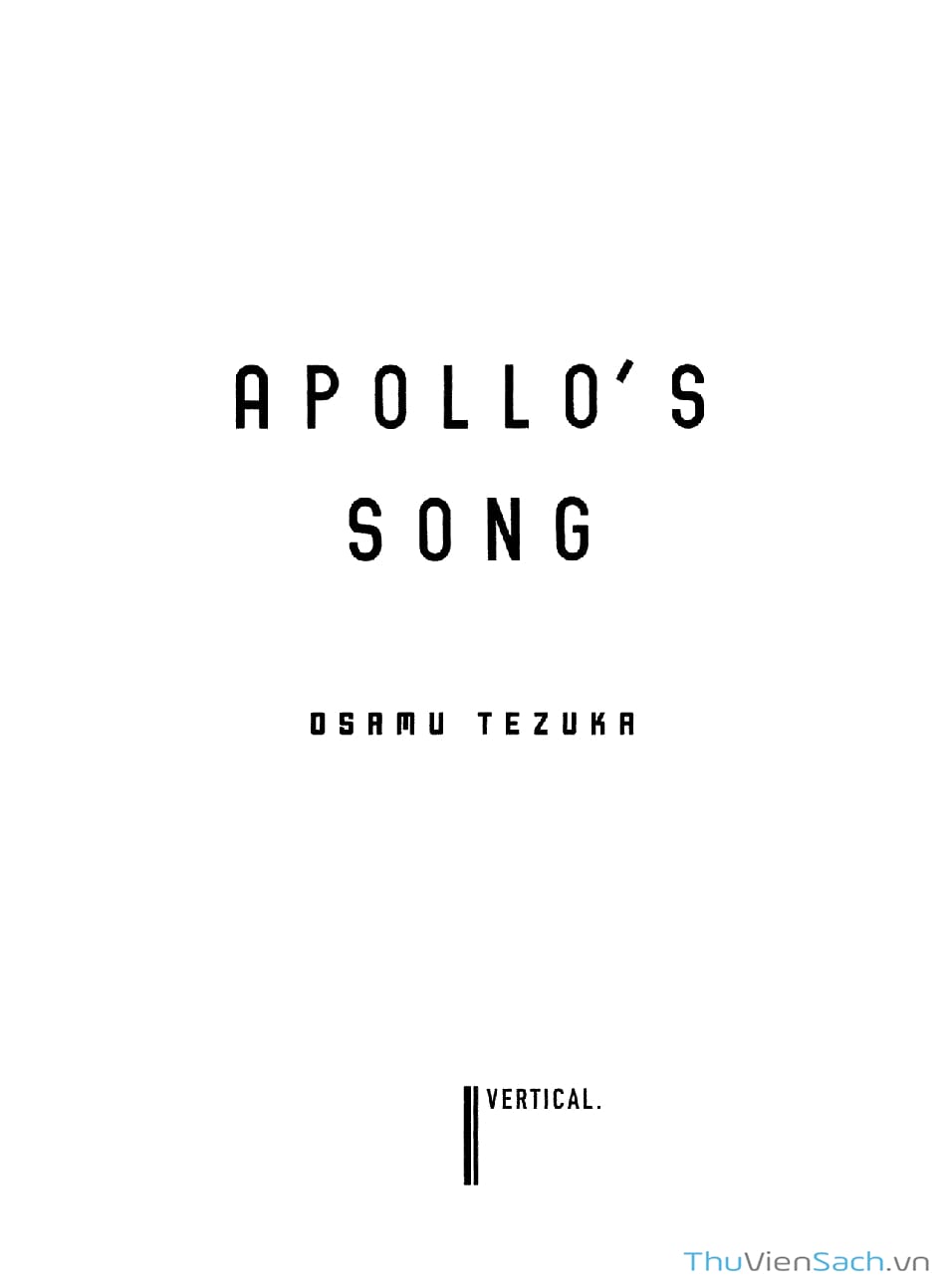 Truyện Tranh Bài Hát Của Apollo - Apollo’S Song trang 1