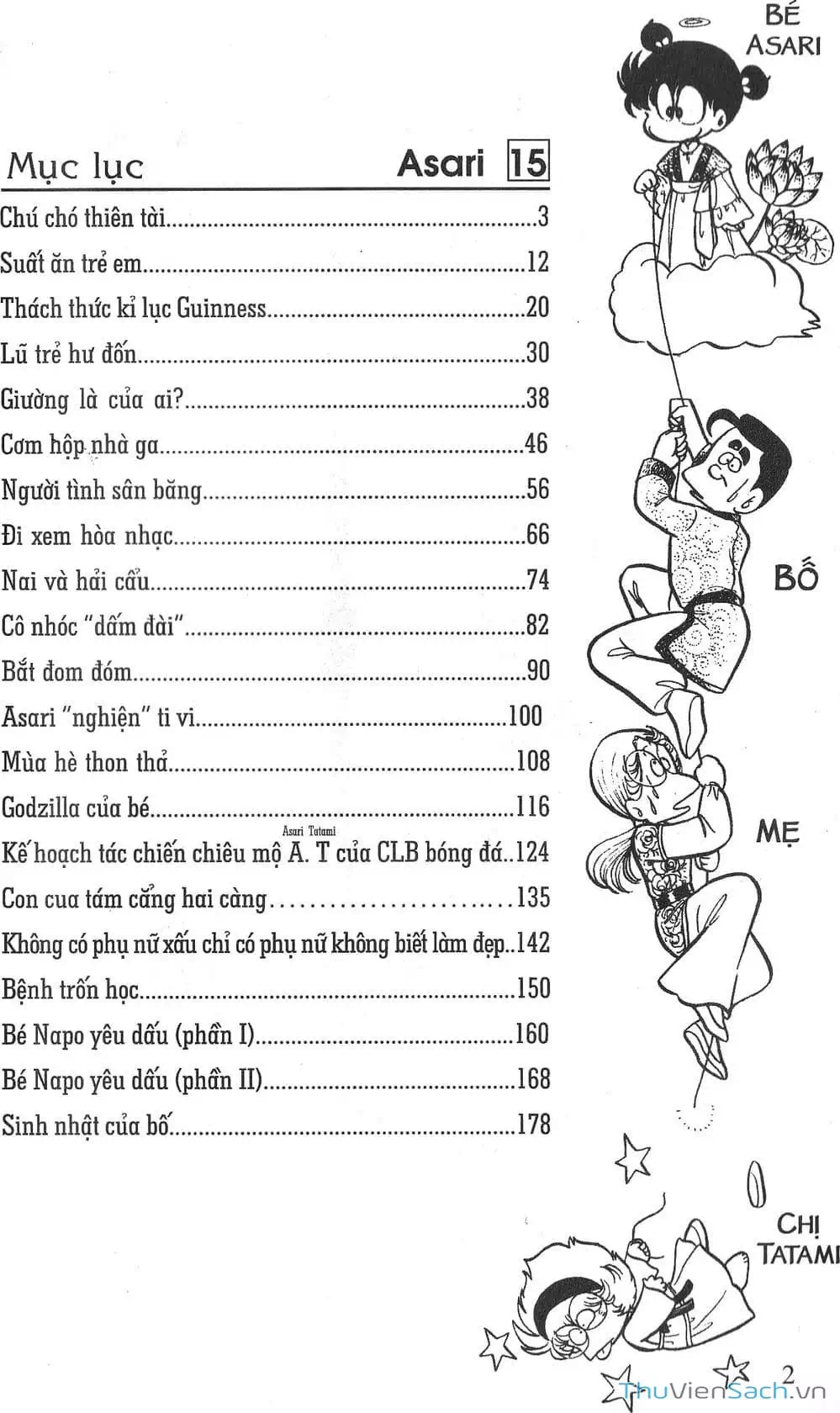 Truyện Tranh Asari Cô Bé Tinh Nghịch trang 2
