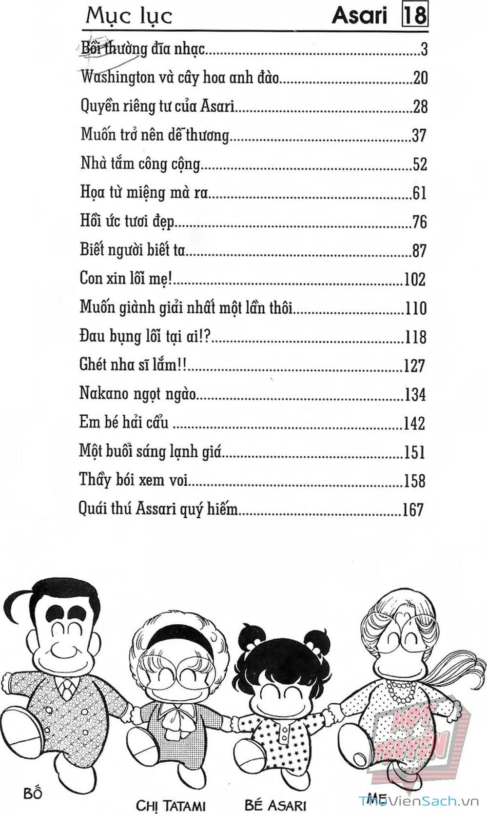 Truyện Tranh Asari Cô Bé Tinh Nghịch trang 2