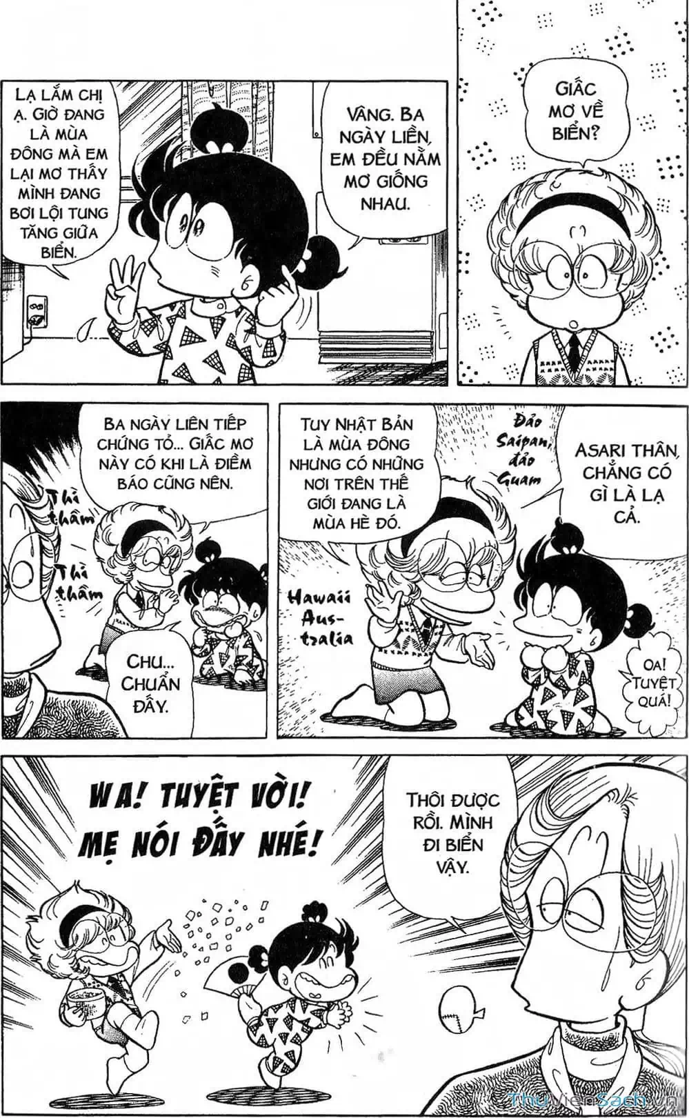 Truyện Tranh Asari Cô Bé Tinh Nghịch trang 2