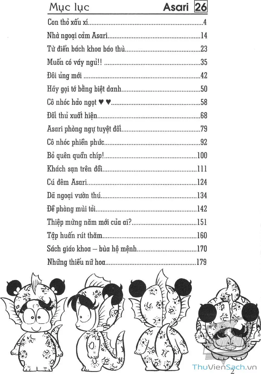 Truyện Tranh Asari Cô Bé Tinh Nghịch trang 2