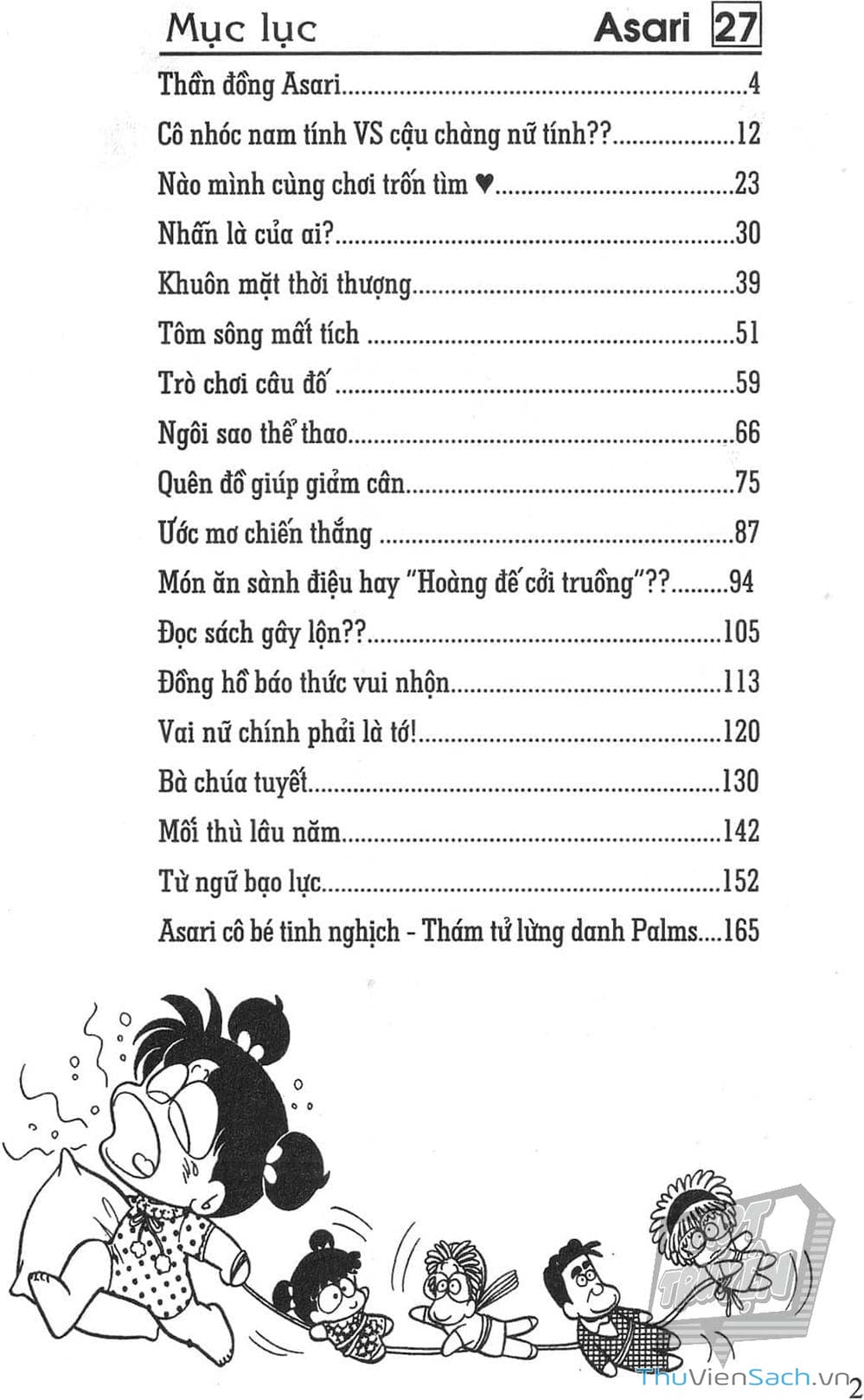 Truyện Tranh Asari Cô Bé Tinh Nghịch trang 2