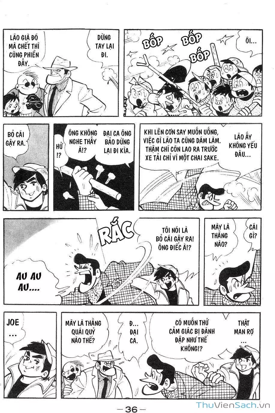 Truyện Tranh Thiết Quyền Lãng Tử - Ashita No Joe trang 5