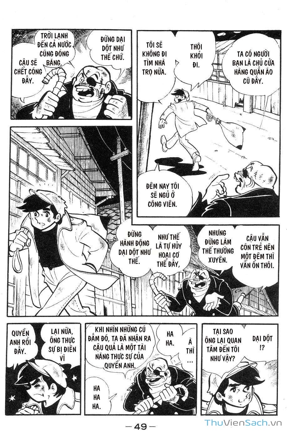 Truyện Tranh Thiết Quyền Lãng Tử - Ashita No Joe trang 5