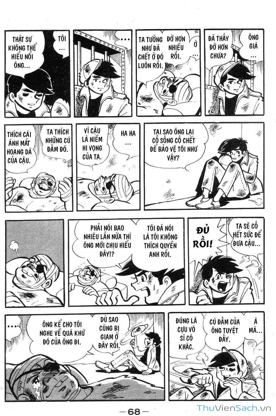 Truyện Tranh Thiết Quyền Lãng Tử - Ashita No Joe trang 5