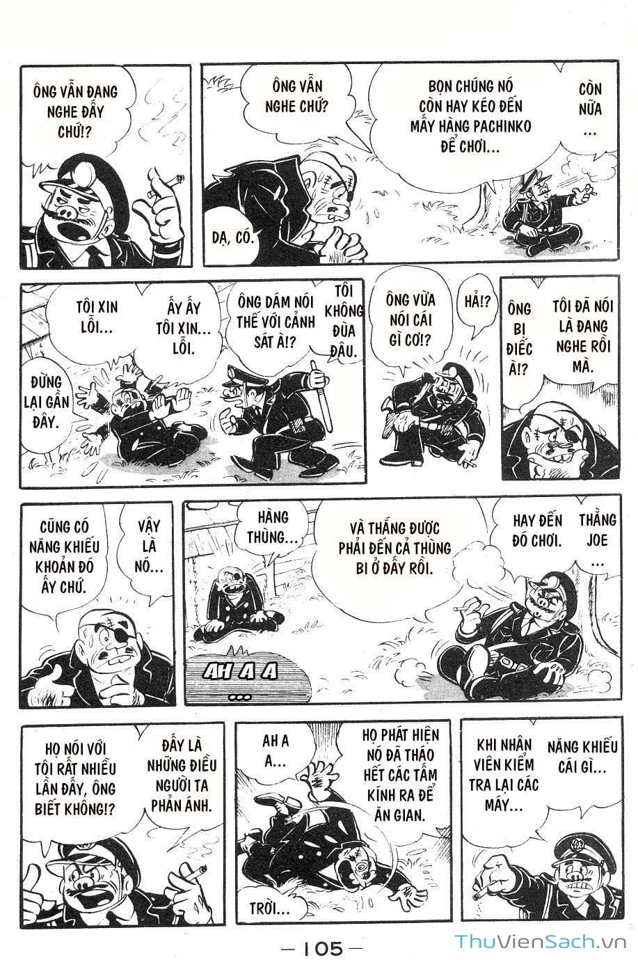 Truyện Tranh Thiết Quyền Lãng Tử - Ashita No Joe trang 5