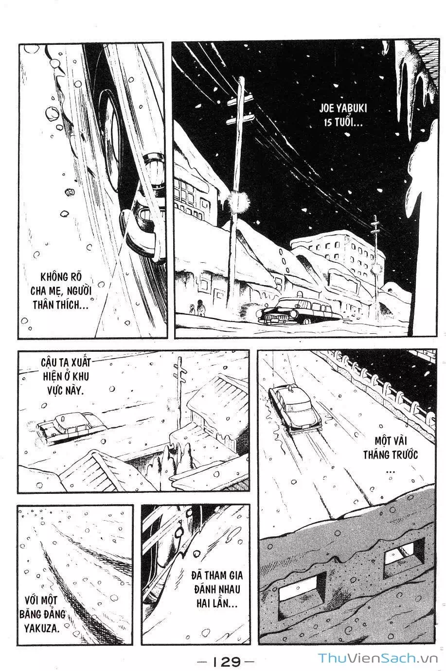 Truyện Tranh Thiết Quyền Lãng Tử - Ashita No Joe trang 5