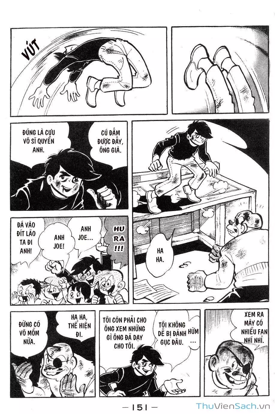 Truyện Tranh Thiết Quyền Lãng Tử - Ashita No Joe trang 5