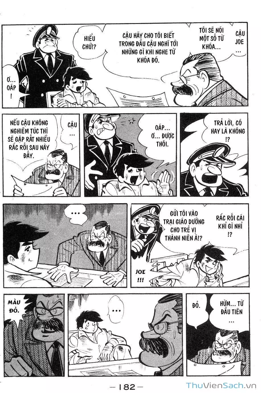 Truyện Tranh Thiết Quyền Lãng Tử - Ashita No Joe trang 5