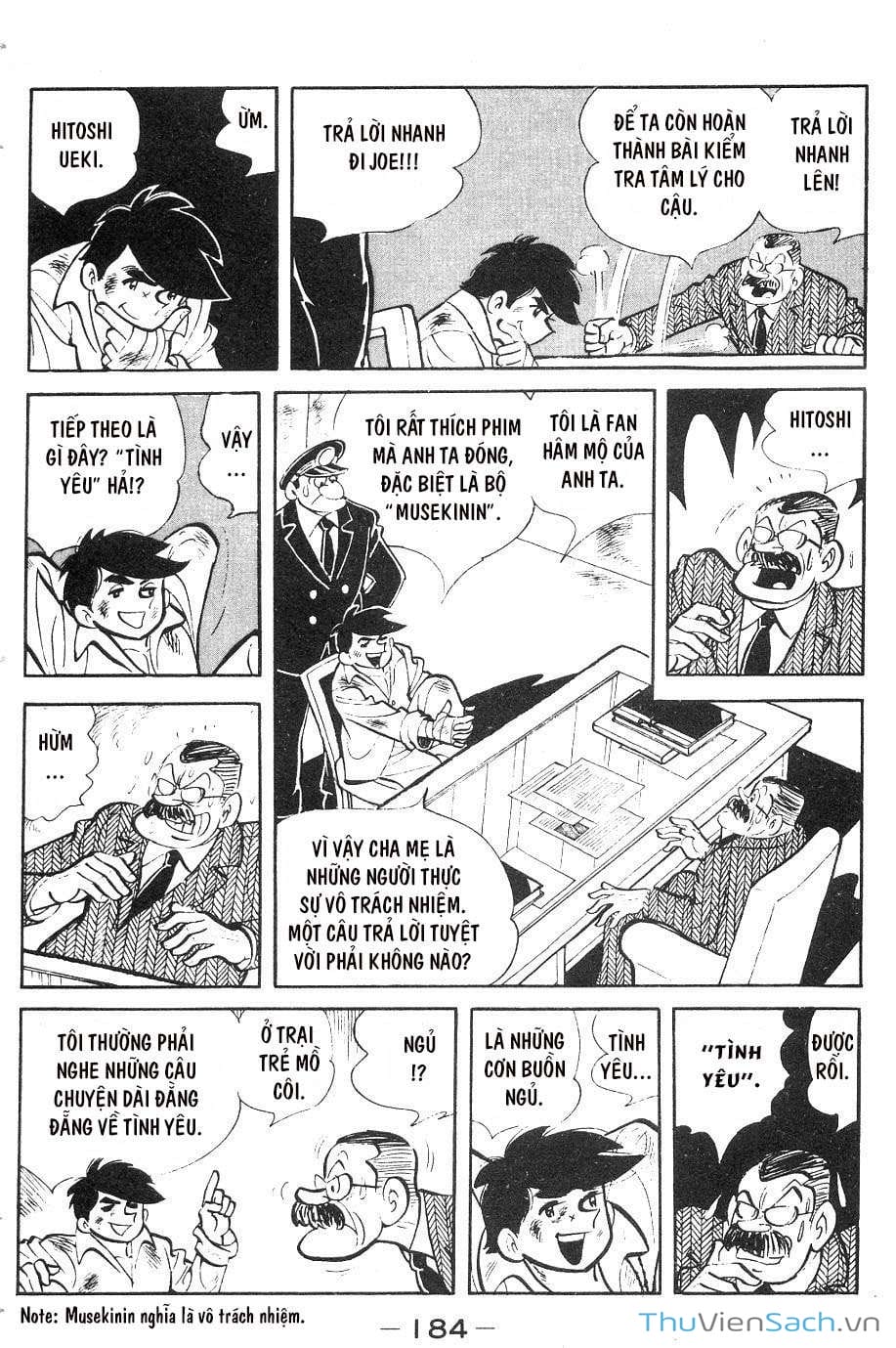 Truyện Tranh Thiết Quyền Lãng Tử - Ashita No Joe trang 5