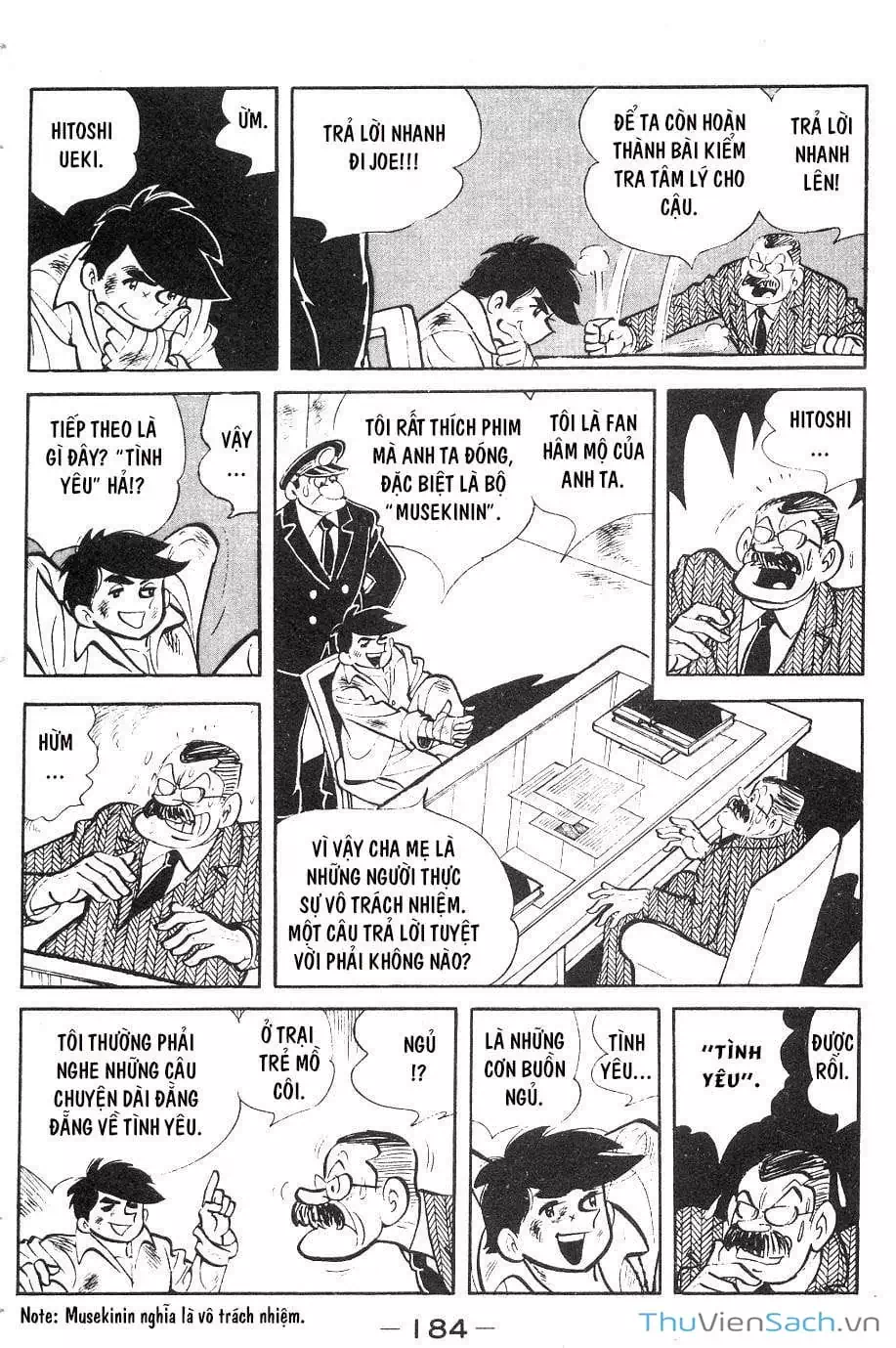 Truyện Tranh Thiết Quyền Lãng Tử - Ashita No Joe trang 5