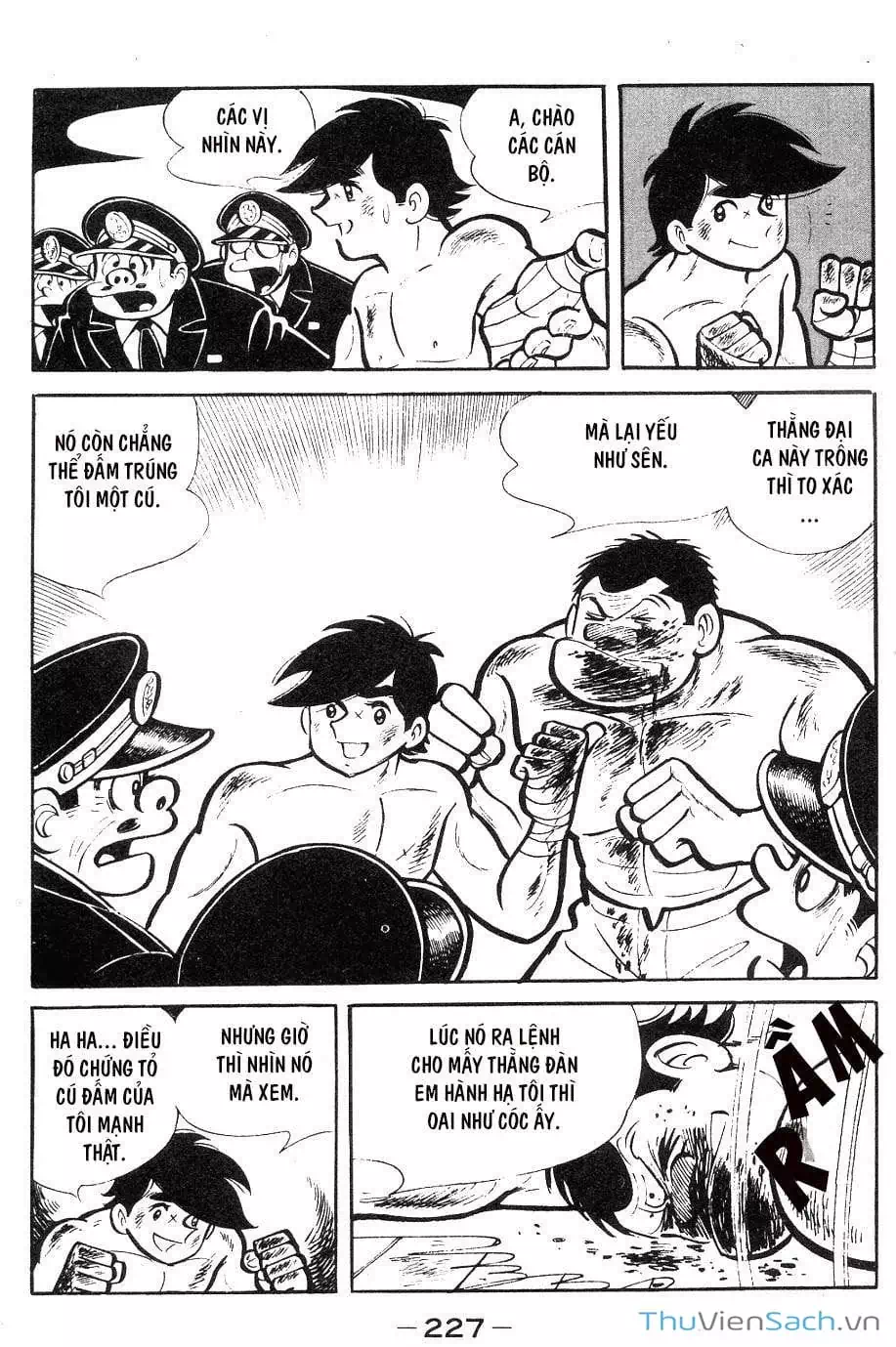 Truyện Tranh Thiết Quyền Lãng Tử - Ashita No Joe trang 5