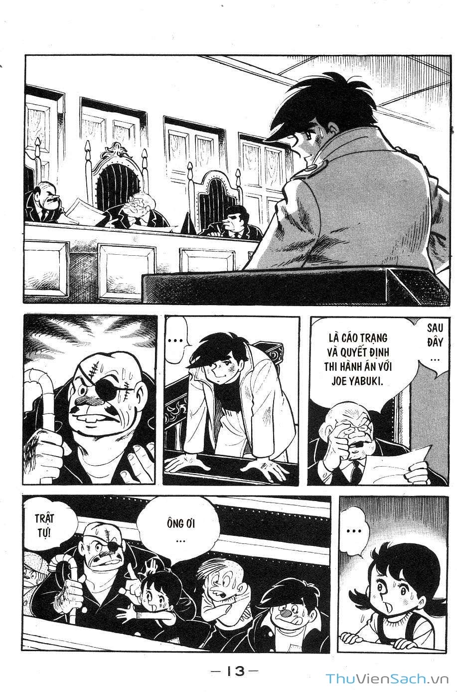 Truyện Tranh Thiết Quyền Lãng Tử - Ashita No Joe trang 5