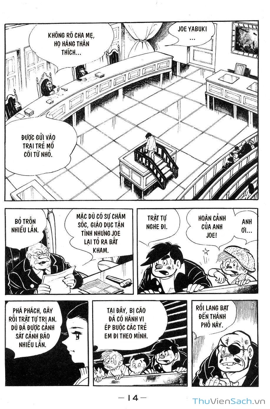 Truyện Tranh Thiết Quyền Lãng Tử - Ashita No Joe trang 5