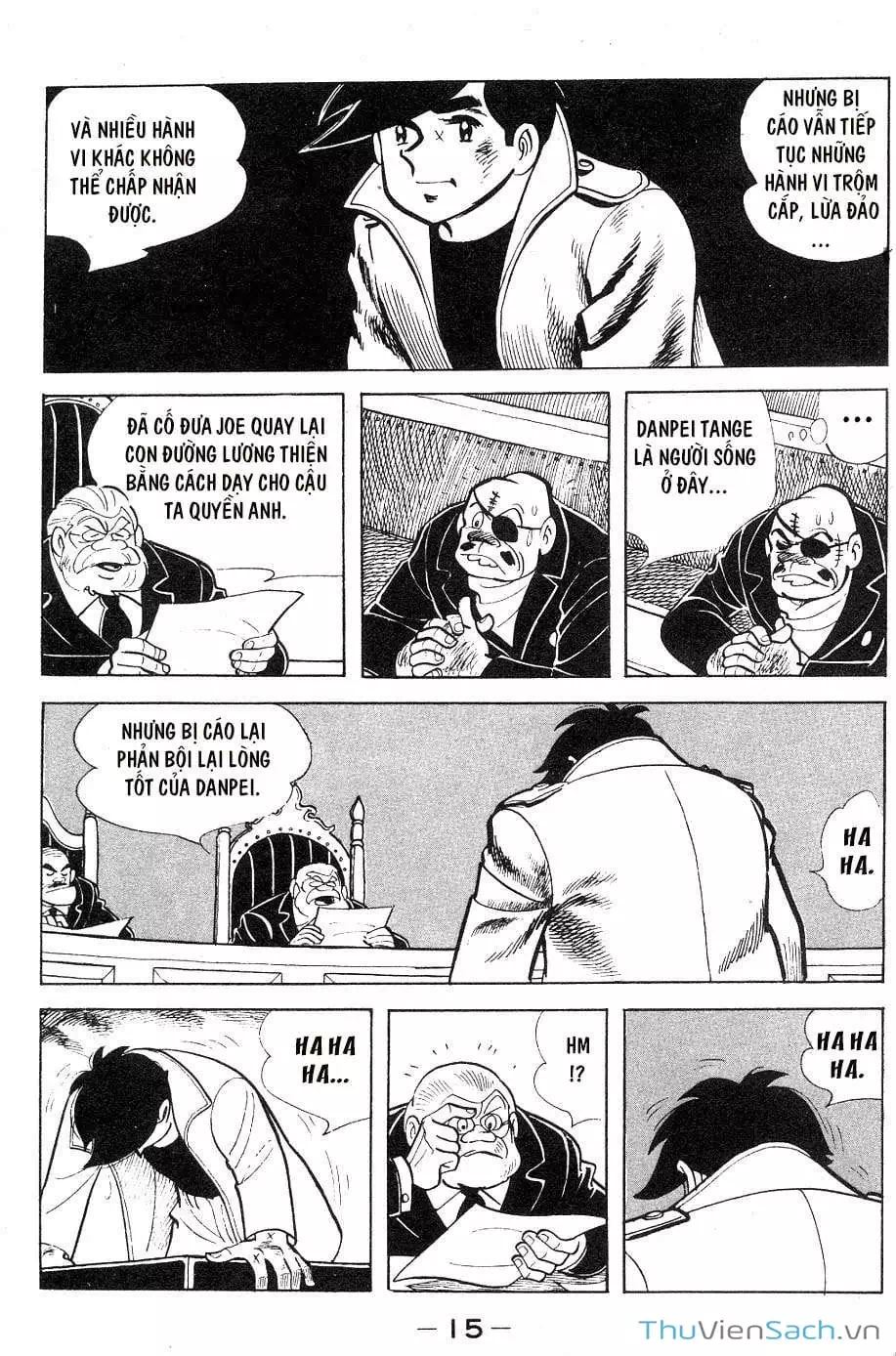 Truyện Tranh Thiết Quyền Lãng Tử - Ashita No Joe trang 5
