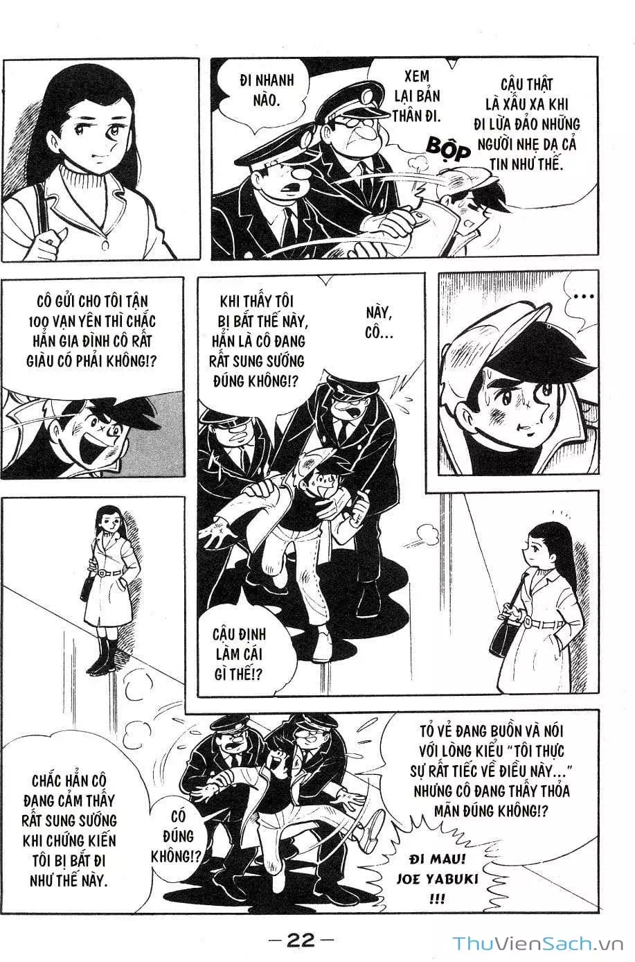 Truyện Tranh Thiết Quyền Lãng Tử - Ashita No Joe trang 5