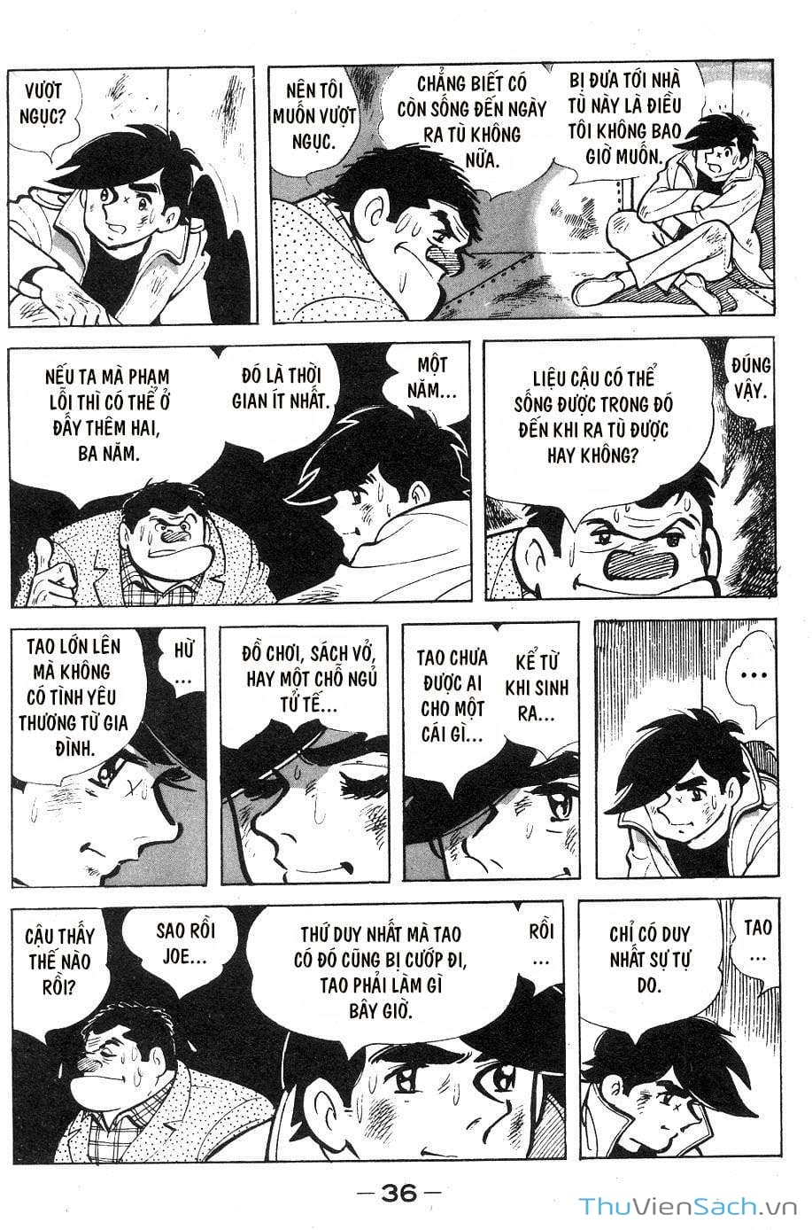 Truyện Tranh Thiết Quyền Lãng Tử - Ashita No Joe trang 5
