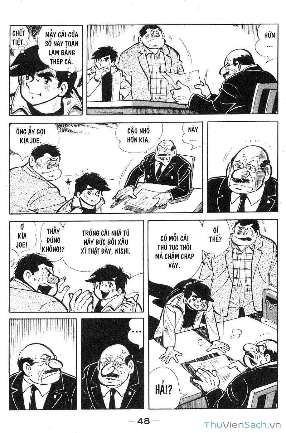 Truyện Tranh Thiết Quyền Lãng Tử - Ashita No Joe trang 5