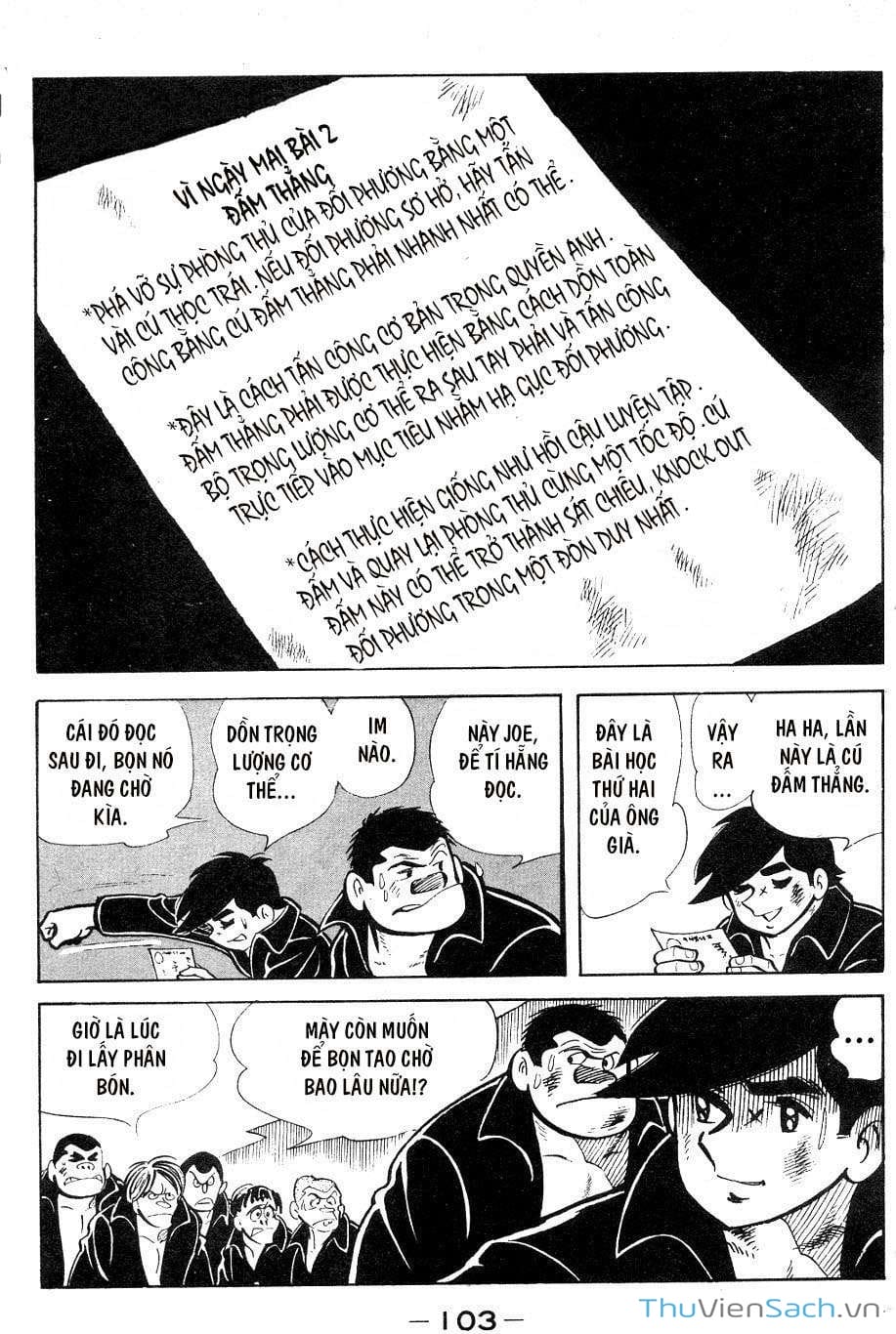 Truyện Tranh Thiết Quyền Lãng Tử - Ashita No Joe trang 5