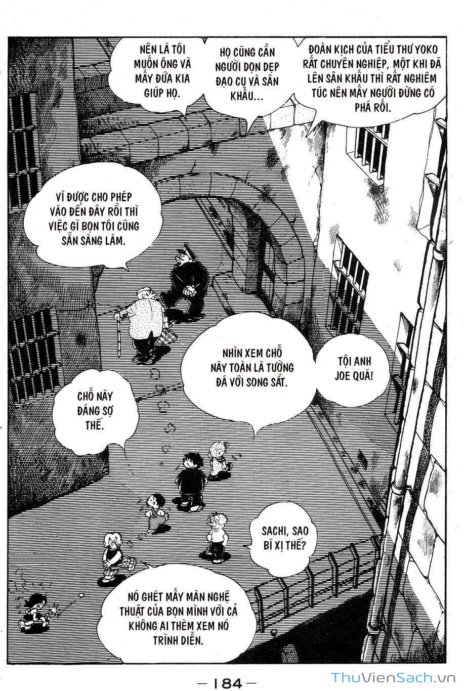 Truyện Tranh Thiết Quyền Lãng Tử - Ashita No Joe trang 5
