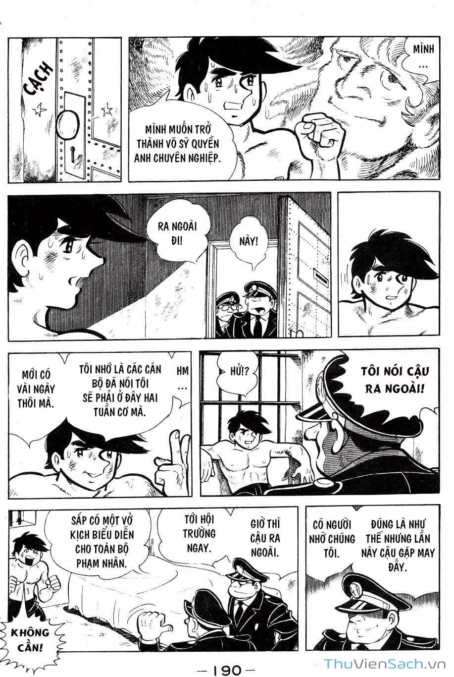 Truyện Tranh Thiết Quyền Lãng Tử - Ashita No Joe trang 5