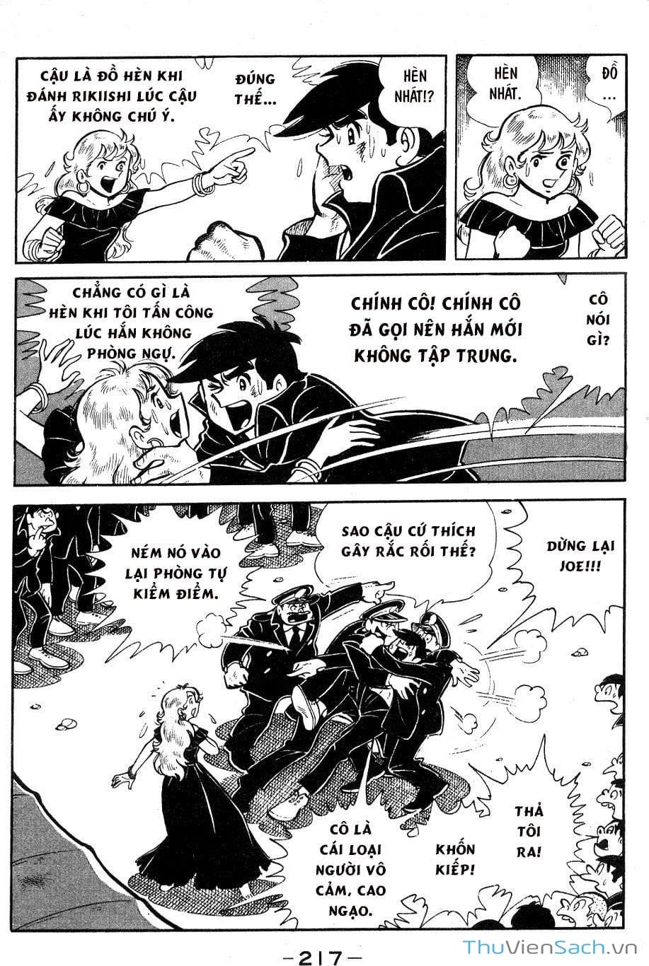 Truyện Tranh Thiết Quyền Lãng Tử - Ashita No Joe trang 5