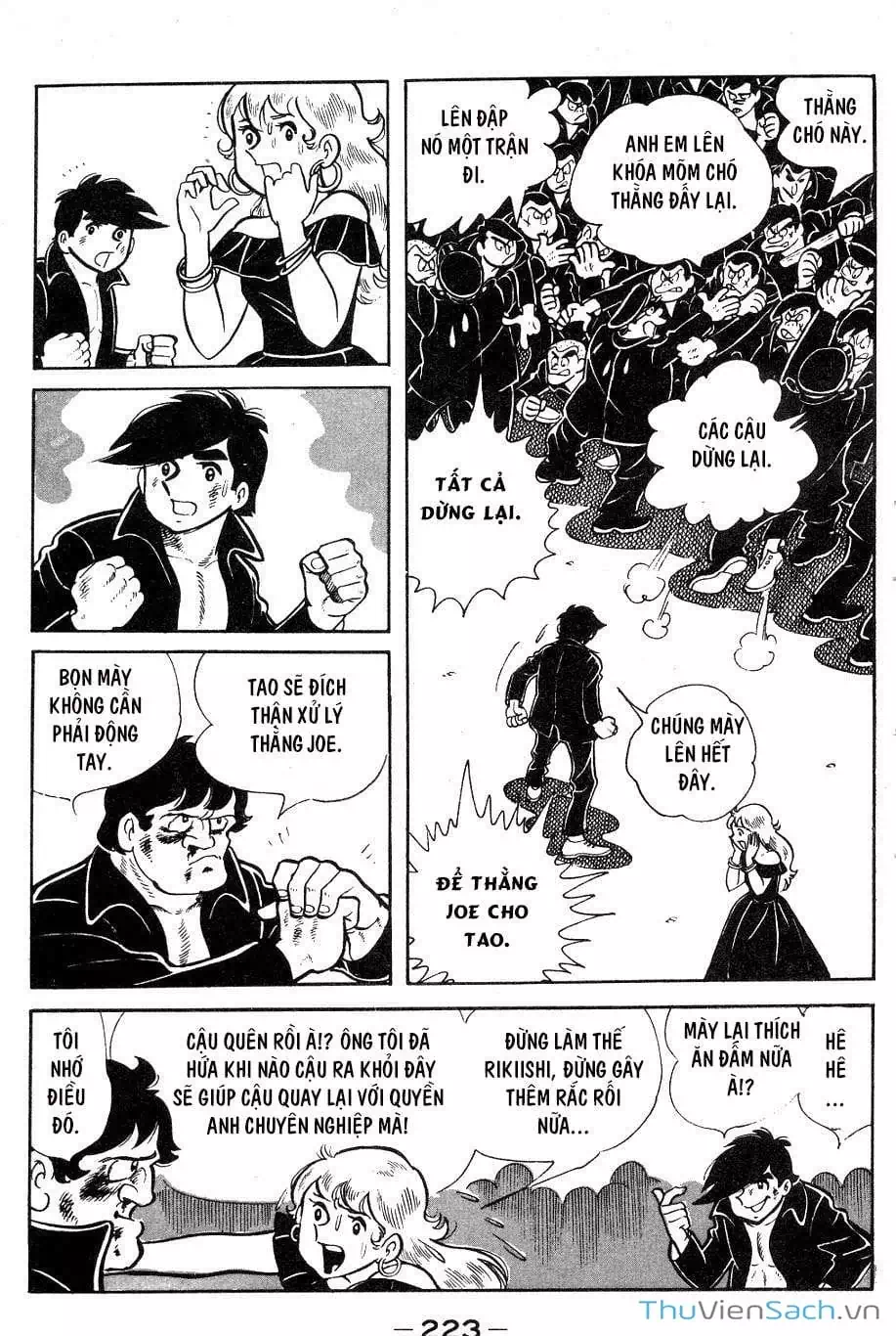 Truyện Tranh Thiết Quyền Lãng Tử - Ashita No Joe trang 5