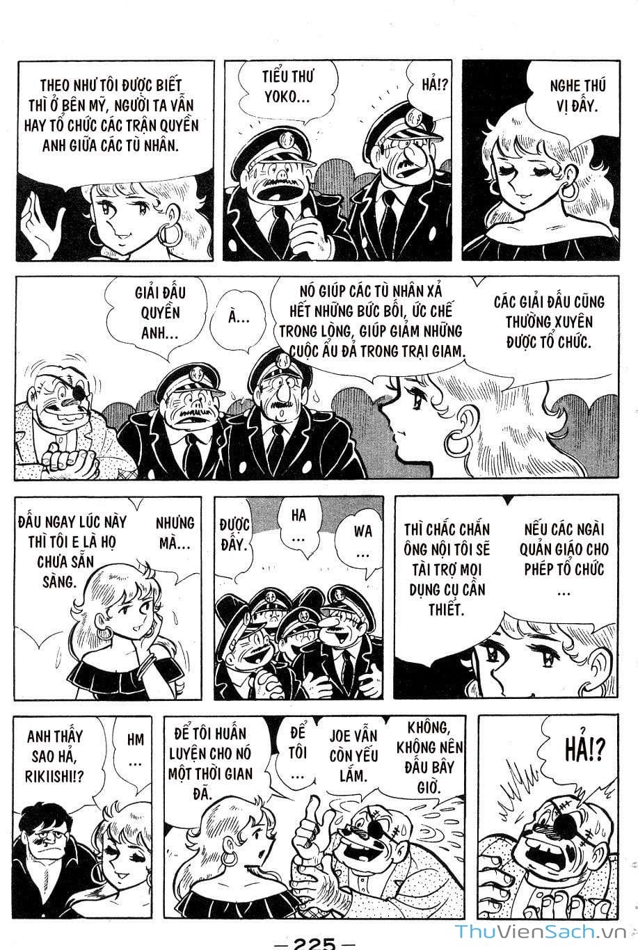 Truyện Tranh Thiết Quyền Lãng Tử - Ashita No Joe trang 5