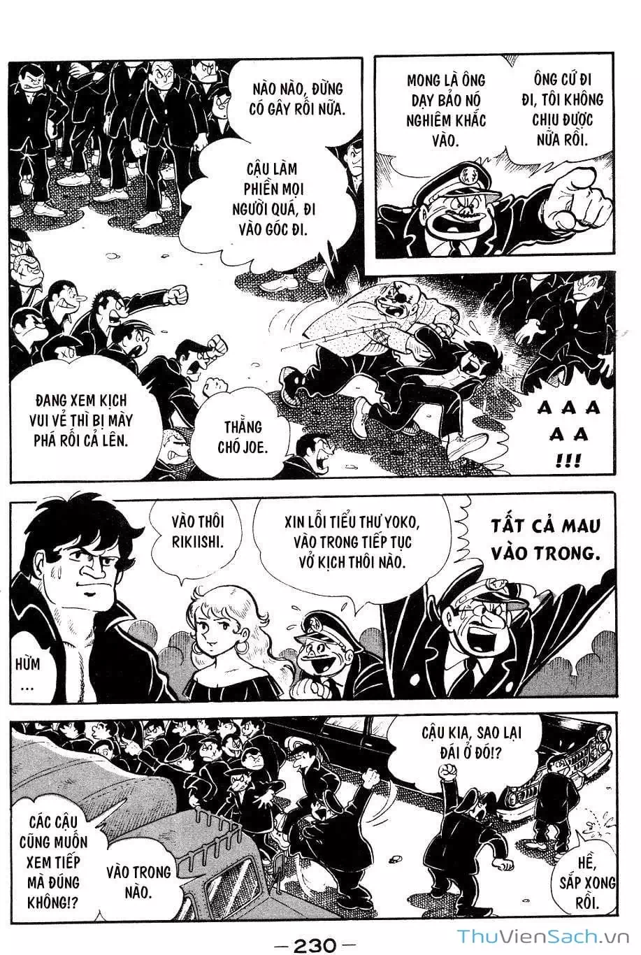 Truyện Tranh Thiết Quyền Lãng Tử - Ashita No Joe trang 5