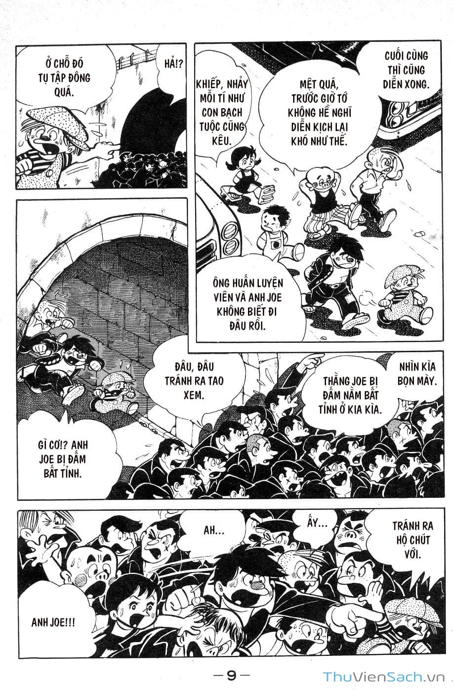 Truyện Tranh Thiết Quyền Lãng Tử - Ashita No Joe trang 5