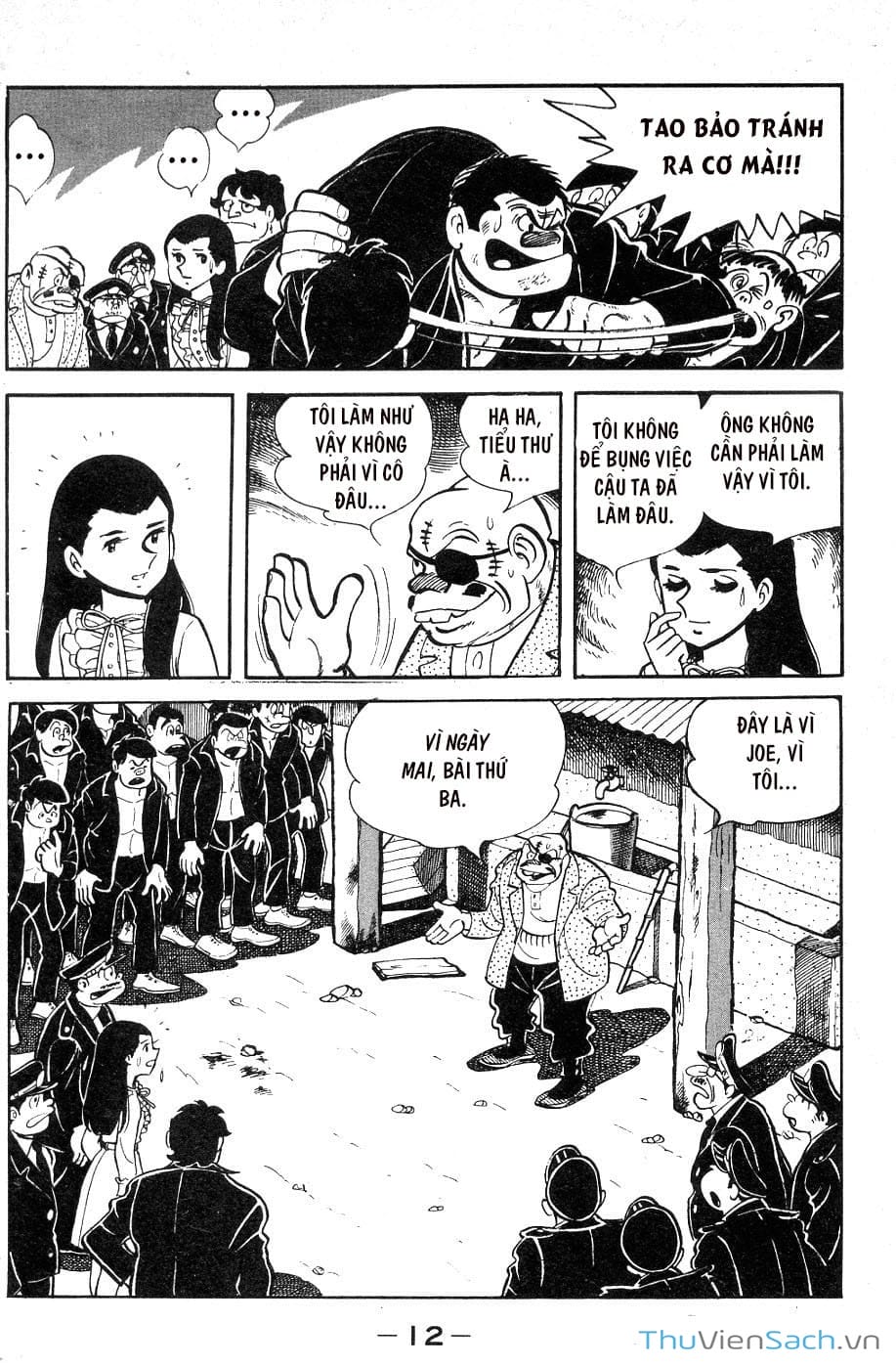 Truyện Tranh Thiết Quyền Lãng Tử - Ashita No Joe trang 5