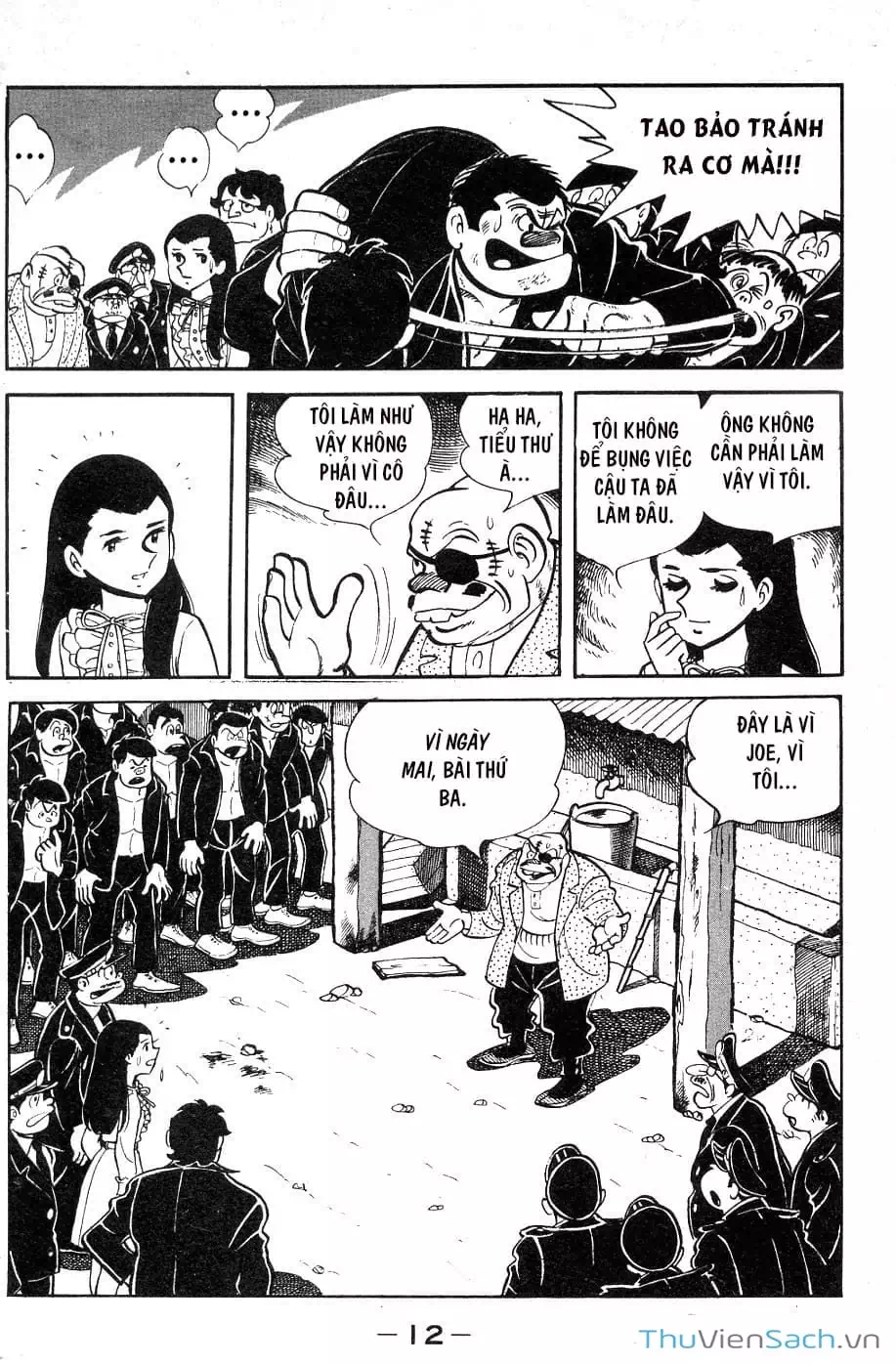 Truyện Tranh Thiết Quyền Lãng Tử - Ashita No Joe trang 5